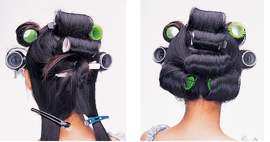 美发:DIY靓丽卷发 打败林志玲式